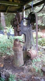 Antique Machinery and History | Little Giant 25 lb power hammer | Practical  Machinist - Largest Manufacturing Technology Forum on the Web