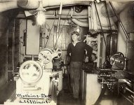 Antique Machinery and History | Anyone have photos of lathes installed on  board ships from the WWII era? | Practical Machinist - Largest  Manufacturing Technology Forum on the Web